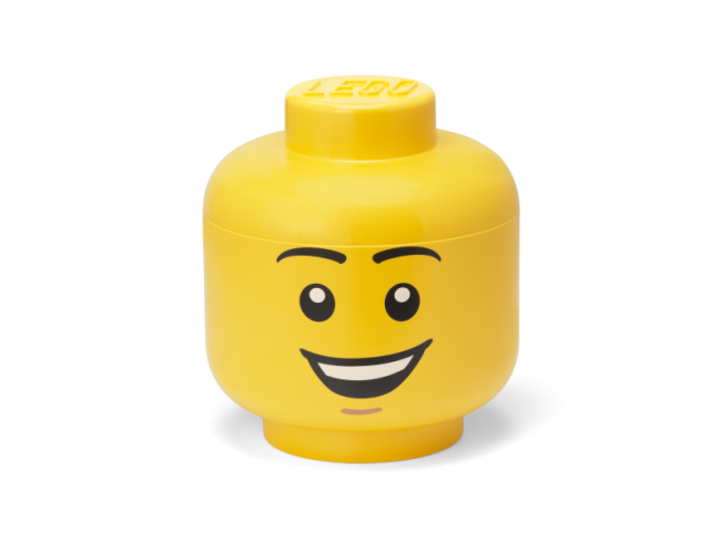 40320810 LEGO suur peakujuline hoiuklots Happy Boy